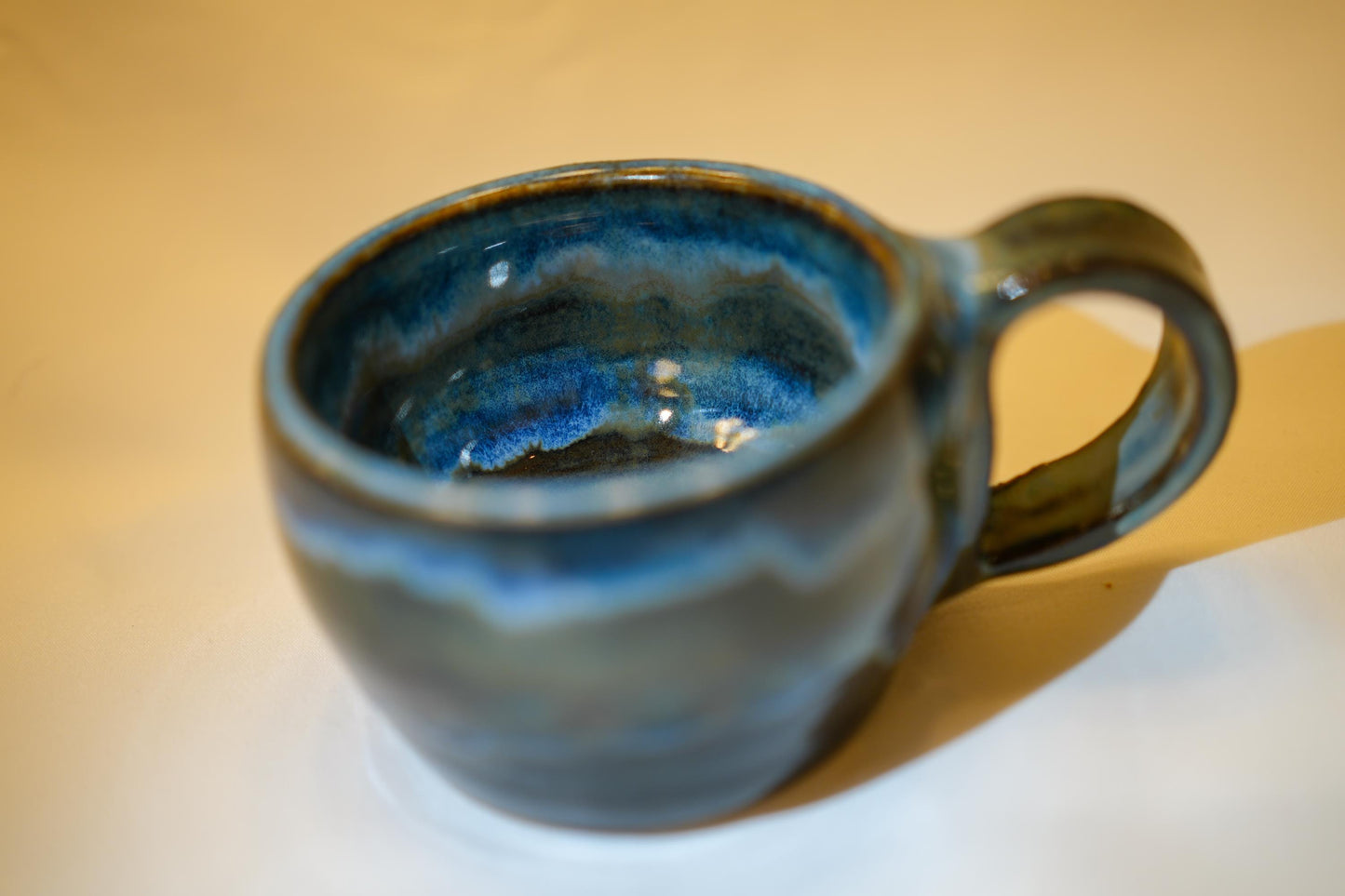 Handmade Blueberry Mugs