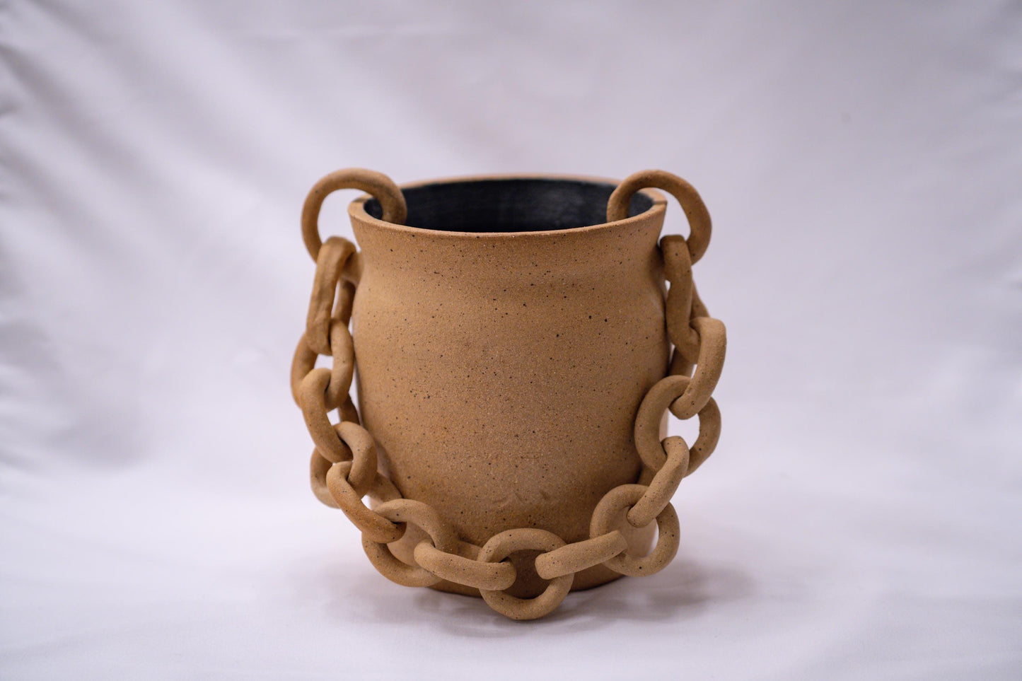Handmade Ceramic Chain Vase