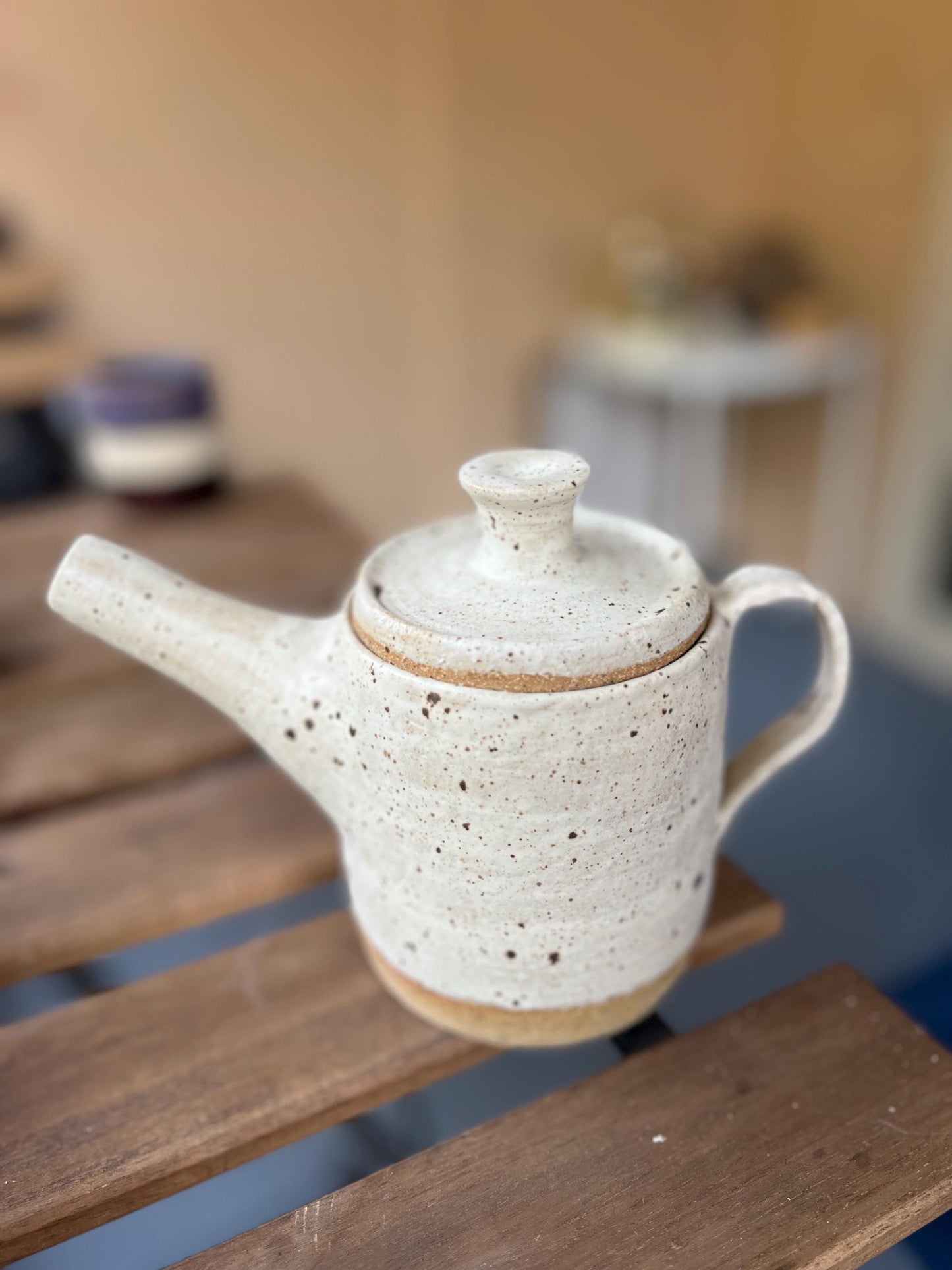 Handmade WinterWood Teapot